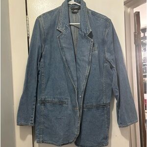 Vintagee Jean Blazer Jacket